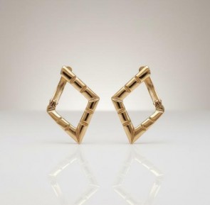 Позолочені сережки Xuping 24343 фото | Brulik