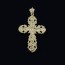 Позолоченный крестик Fallon 8613538 фото | Brulik