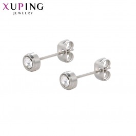 Стальные серьги-гвоздики Xuping E-340