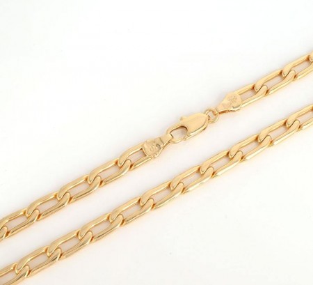 Позолоченная  цепочка  4815 фото | Brulik