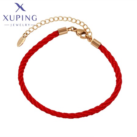 Позолоченный браслет  "Красная нить" Xuping A00575325 фото | Brulik