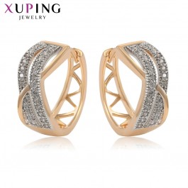 Позолоченные  серьги  Xuping  99385