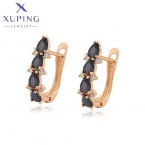 Позолочені сережки Xuping X001128894 фото | Brulik