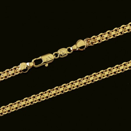 Позолоченная цепочка XP 4210-55 фото | Brulik