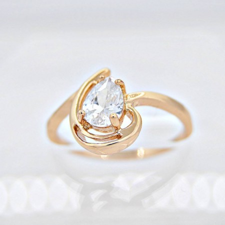 Сказочное кольцо 12761 - белый фото | Brulik