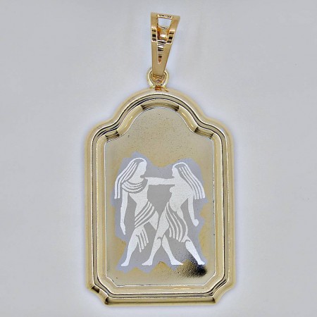 Кулон "Знак Зодиака" оптом 31883 - близнецы фото | Brulik