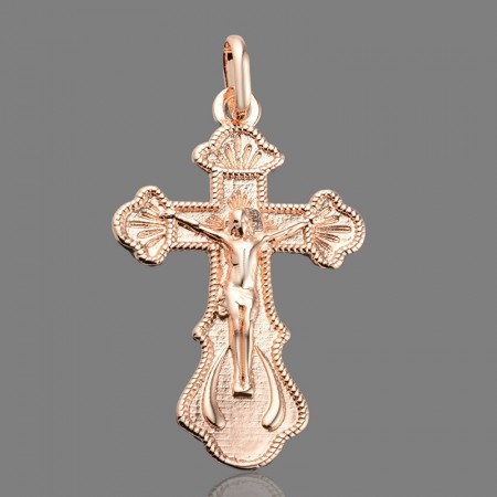 Позолоченный крестик Fallon 86100360 фото | Brulik