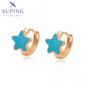 Позолочені дитячі сережки Xuping X001088256 фото | Brulik