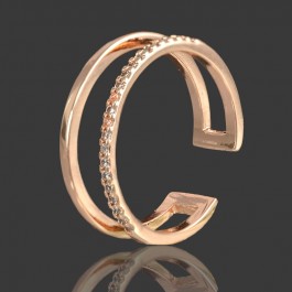 Позолоченное кольцо Fallon 83201880