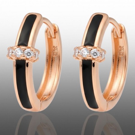 Позолочені сережки Xuping 24716 фото | Brulik