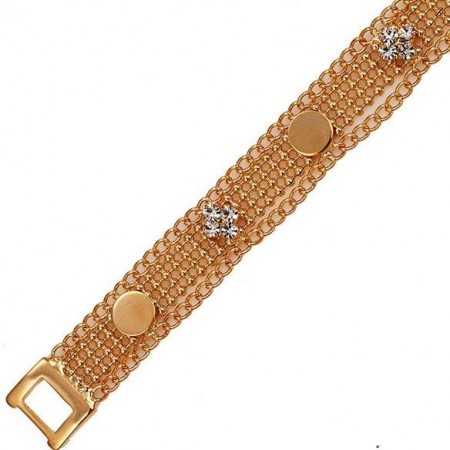 Браслет "Gold chain" 73622 фото | Brulik
