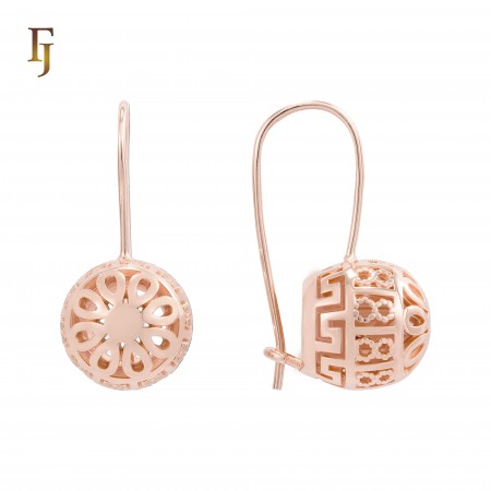 Позолочені сережки Fallon 82100083 фото | Brulik