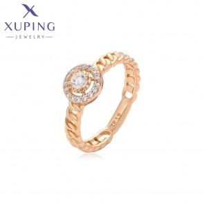 Позолочена каблучка  Xuping X000923264 фото | Brulik