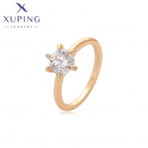 Позолочена каблучка  Xuping X001107593 фото | Brulik