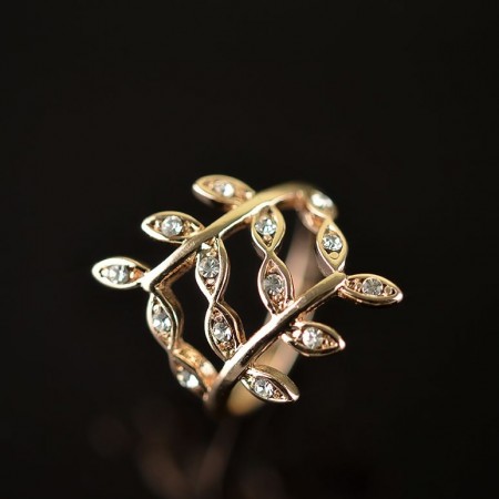 Позолоченное кольцо Fallon 8324564 фото | Brulik