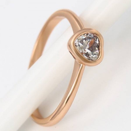 Изящное кольцо с фианитом оптом 13952 фото | Brulik