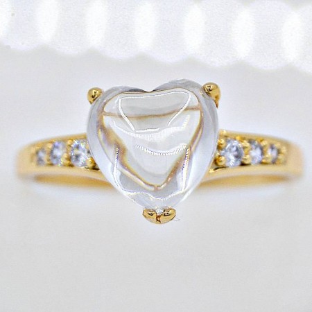 Кольцо "Затмение" Xuping 13312-белый фото | Brulik