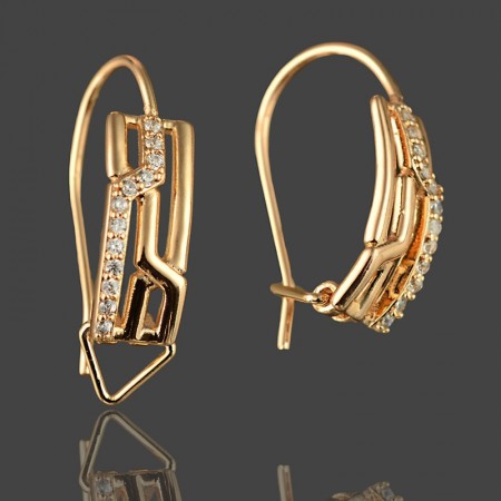 Позолоченные  серьги  XP 20308 фото | Brulik