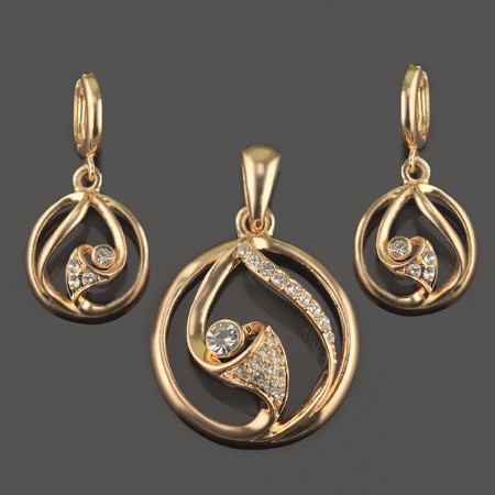 Позолоченный комплект Fallon 8123315 фото | Brulik