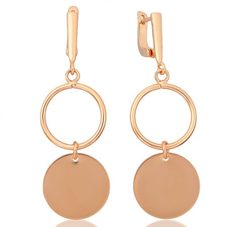 Позолоченные серьги Fallon 82100784* фото | Brulik