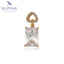 Позолоченный кулон  Xuping A00657566-белый фианит