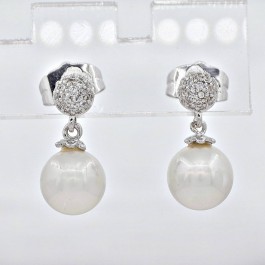 Жемчужные серьги 26978