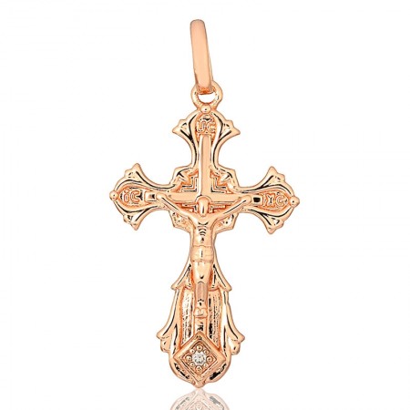 Позолоченный крест Fallon 86201156 фото | Brulik