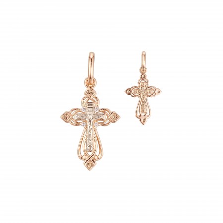 Позолочений хрестик Fallon 96201093 фото | Brulik