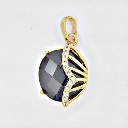 Потрясающий кулон  31229-черный фото | Brulik