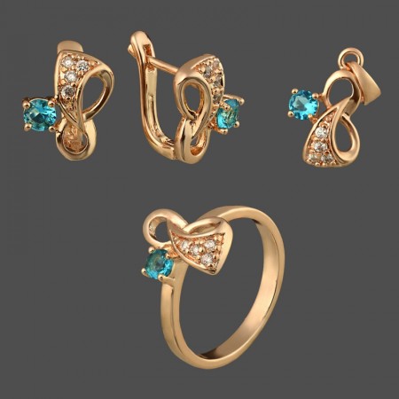 Позолоченный комплект  Fallon 8123563 фото | Brulik