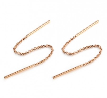 Позолоченные серьги Italina 1219050 фото | Brulik