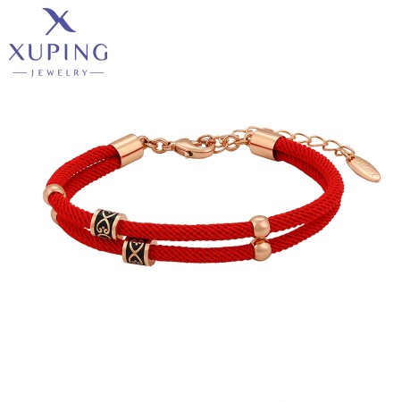 Позолоченный браслет "красная нить" Xuping C000007969 фото | Brulik
