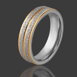 Стальное  кольцо 169