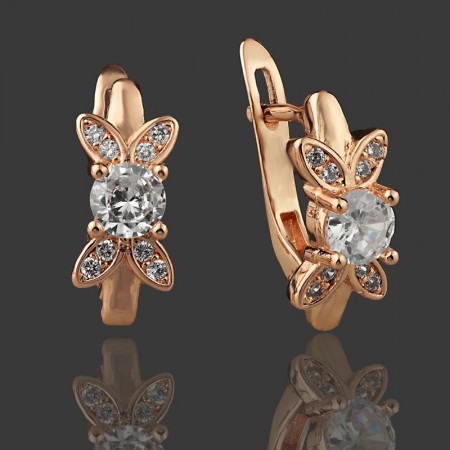 Позолоченные серьги Fallon 82202141 фото | Brulik