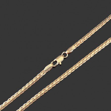 Позолоченная цепочка Fallon 84100247-60 фото | Brulik