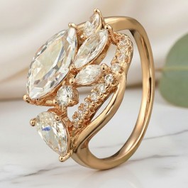 Позолочена каблучка Xuping 1125