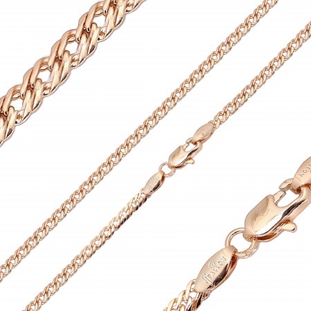 Позолочений ланцюжок  Fallon 84100145-55 фото | Brulik