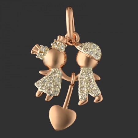 Позолоченный кулон Fallon 96201130 фото | Brulik