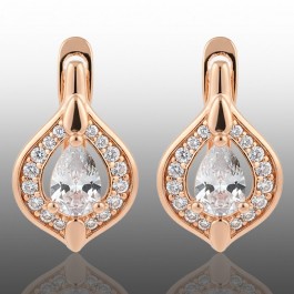 Позолочені сережки Xuping 24338