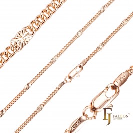 Позолочений ланцюжок  Fallon 84100148-55