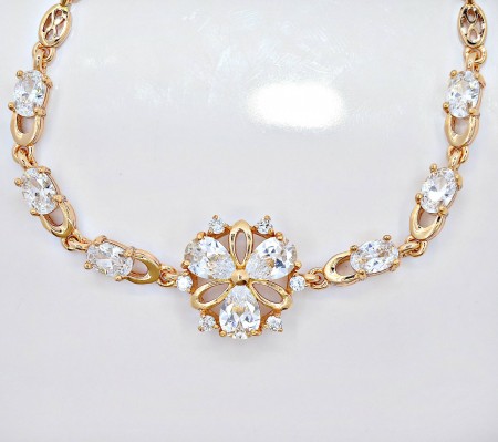 Эксклюзивный браслет 71319 - белый фото | Brulik