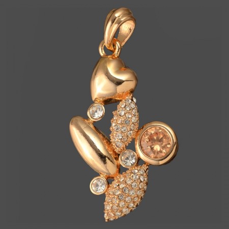 Позолоченный кулон Fallon 8620324 фото | Brulik