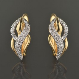 Позолоченные серьги XP 9075