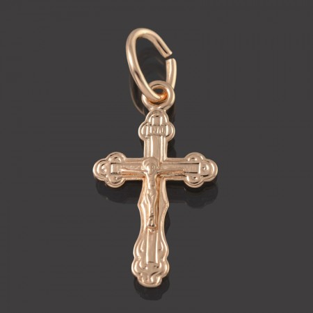 Позолочений хрестик Fallon 86100012 фото | Brulik