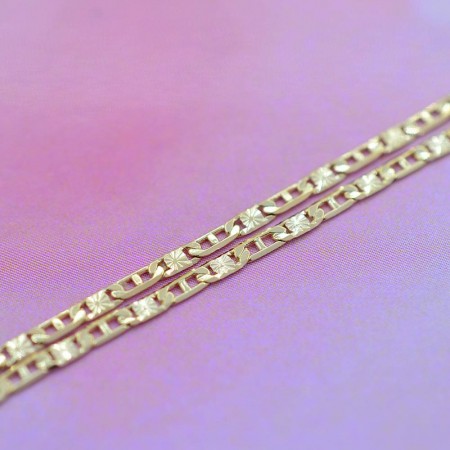 Позолоченная цепочка оптом 10-4102 фото | Brulik