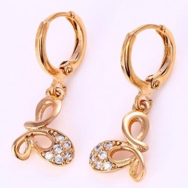 Прелестные серьги с фианитами ХР 25915