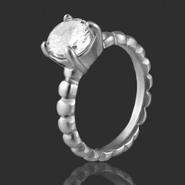 Стальное  кольцо 193