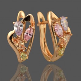 Позолоченные  серьги  XP 20499