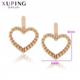 Позолоченные серьги-гвоздики Xuping 98550