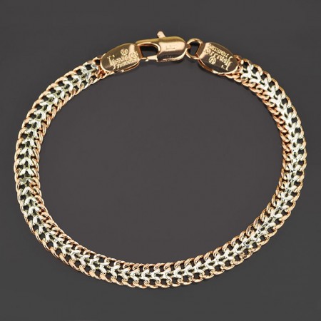 Позолоченный браслет Fallon 94100310-18 фото | Brulik